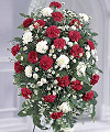 FTD  Crimson and White Standing Spray