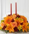 FTD Bright Autumn Centerpiece - DELUXE FTD Bright Autumn Centerpiece - DELUXE