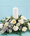 The FTD Wintergarden Candle Centerpiece