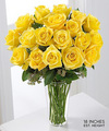 FTD Long Stem Yellow Rose Bouquet - DELUXE FTD Long Stem Yellow Rose Bouquet - DELUXE
