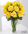 FTD Long Stem Yellow Rose Bouquet FTD Long Stem Yellow Rose Bouquet