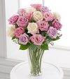 FTD Long Stem Pastel Rose Bouquet - DELUXE FTD Long Stem Pastel Rose Bouquet - DELUXE