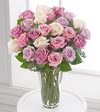 FTD Long Stem Pastel Rose Bouquet - PREMIUM FTD Long Stem Pastel Rose Bouquet - PREMIUM
