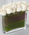 FTD Eloquent White Rose Bouquet FTD Eloquent White Rose Bouquet
