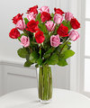 FTD Red and Lavender Rose Bouquet - DELUXE FTD Red and Lavender Rose Bouquet - DELUXE