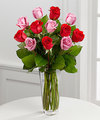 FTD Red and Lavender Rose Bouquet FTD Red and Lavender Rose Bouquet