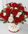 FTD Rosy Santa Bouquet   -  PREMIUM
