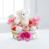 Love You Baby Cakes Valentine Basket  -  WebGift