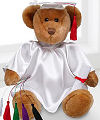 Build A Bear ConGRADulations Bear with White Gown - WebGift Build A Bear ConGRADulations Bear with White Gown - WebGift