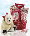 Polar Bear Hugs Peppermint Basket - WebGift Polar Bear Hugs Peppermint Basket - WebGift