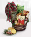 Holiday Cheese and Salami Gift Basket - WebGift Holiday Cheese and Salami Gift Basket - WebGift
