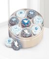 Hannukah Holiday Decorated Cookie Tin - WebGift Hannukah Holiday Decorated Cookie Tin - WebGift
