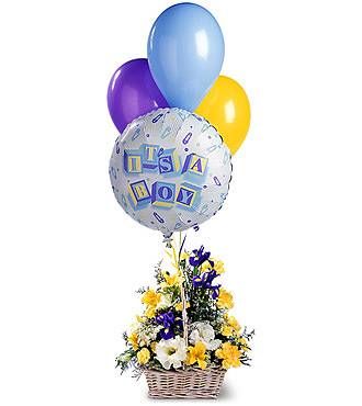 FTD  Baby Boy Bouquet with Balloons