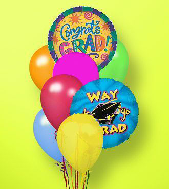 Graduation Balloon Bunch
