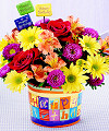 Birthday flowers - Click for larger image and details.