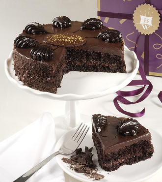 Chocolate Mousse Torte Birthday Cake - FedEx