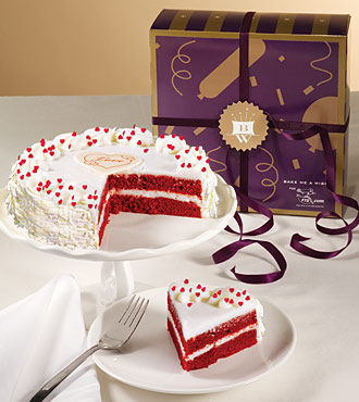 Red Velvet Chocolate Love Cake - FedEx