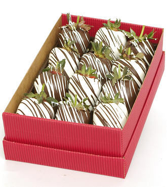 Two Bite Delight Chocolate Dipped Strawberries - FedEx