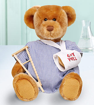 Build-A-Bear Get Well Bear Patient - WebGift